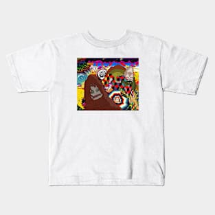 Sassy The Sasquatch Style Kids T-Shirt